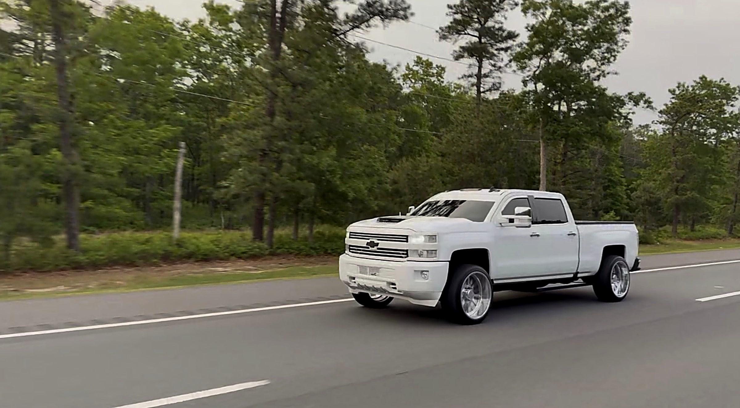 Duramax powered truck